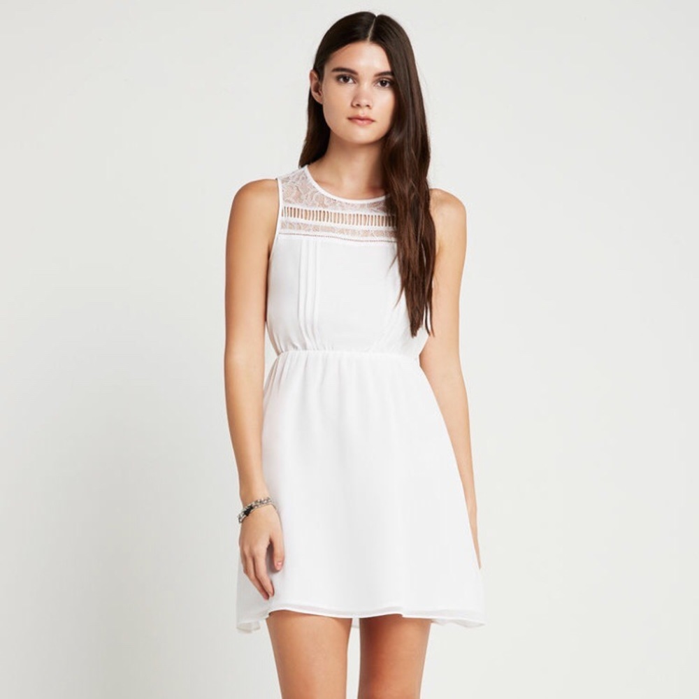 BCBGeneration White Dress